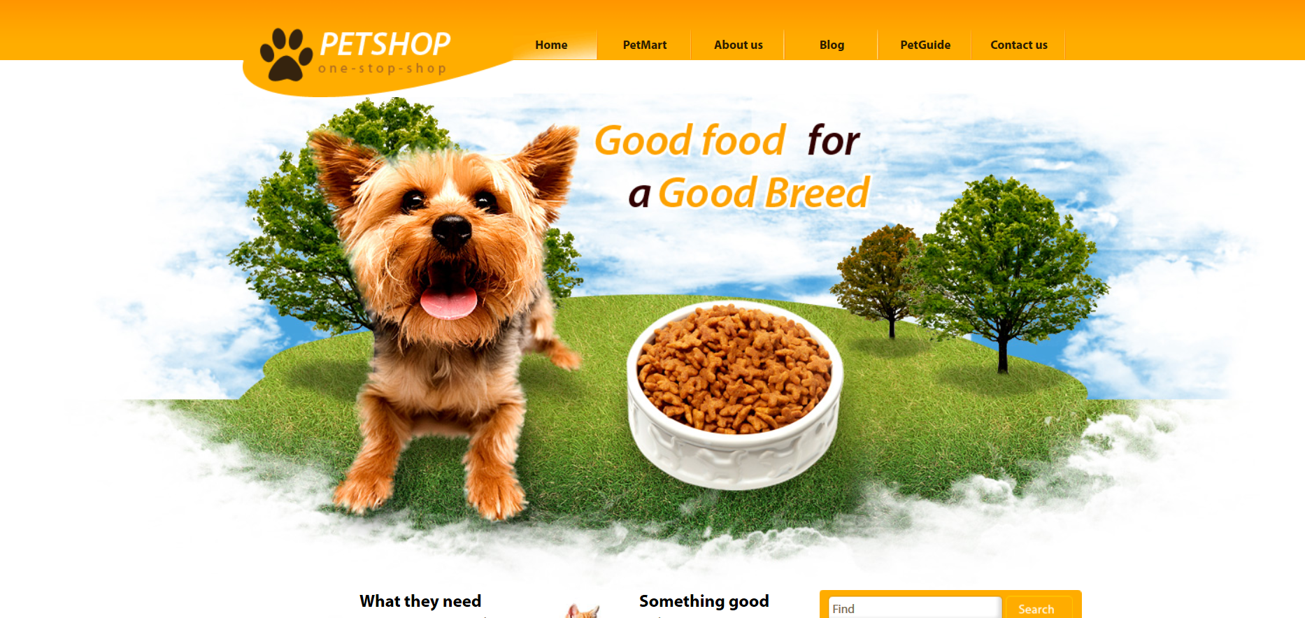 Шаблон сайта Животные №699