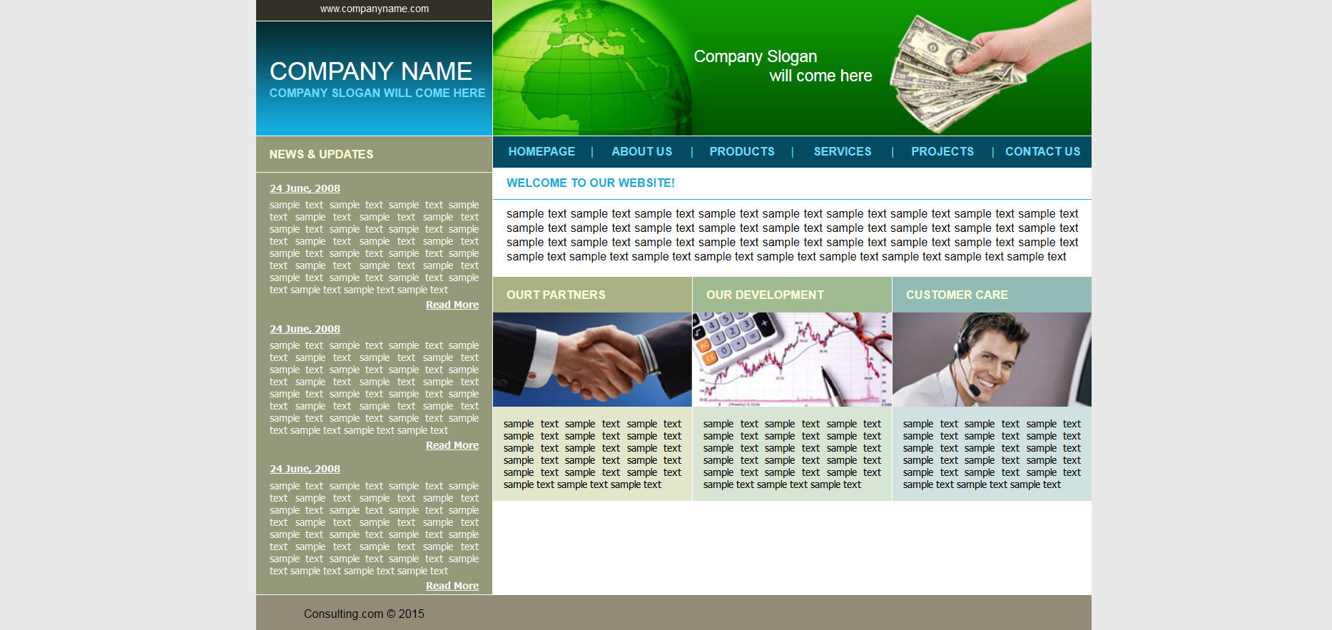 Шаблон сайта Бизнес №376