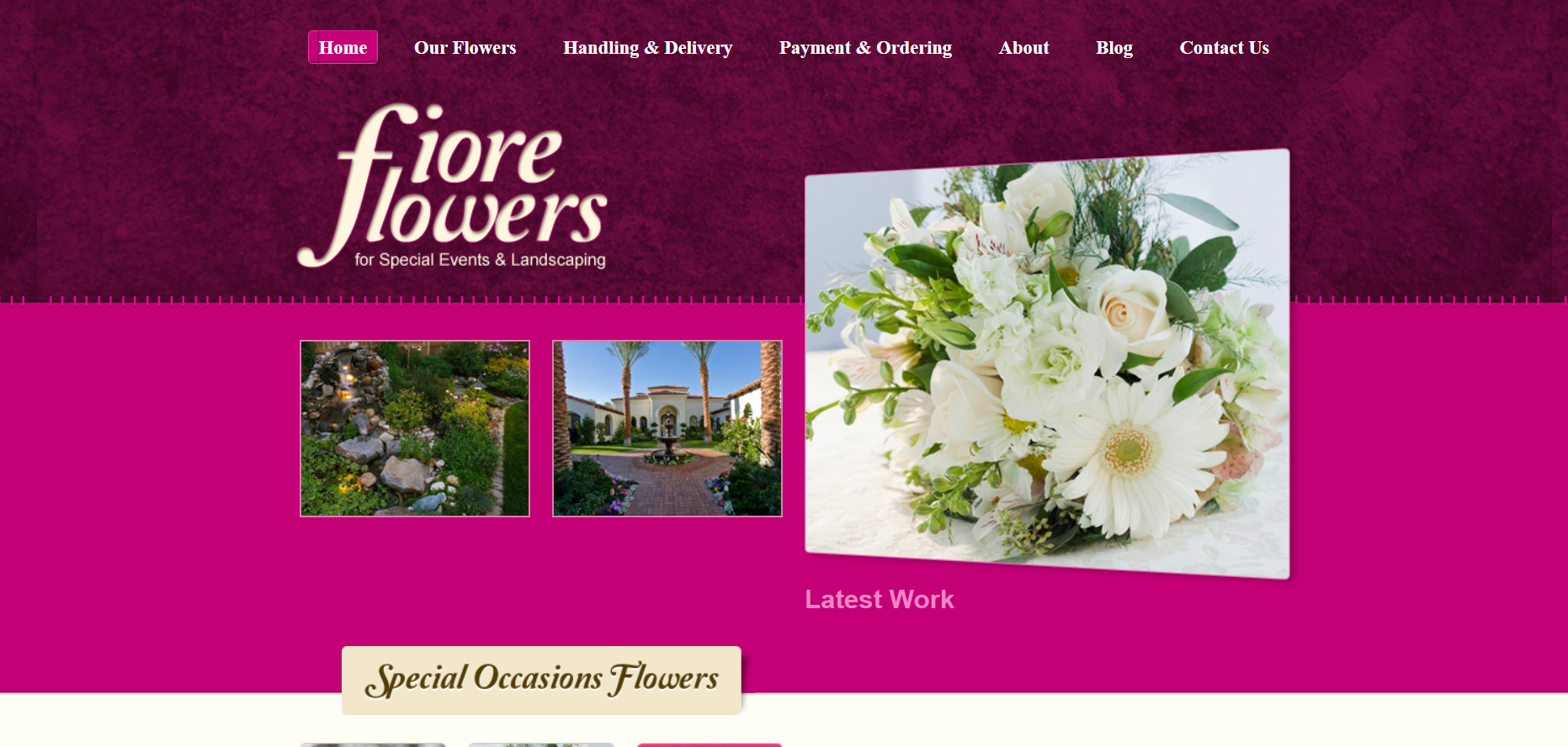 Шаблон сайта Интерьер №607